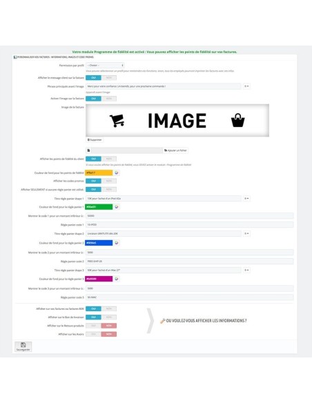 Plus d'infos sur les factures