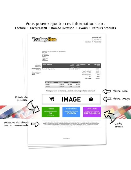 Plus d'infos sur les factures