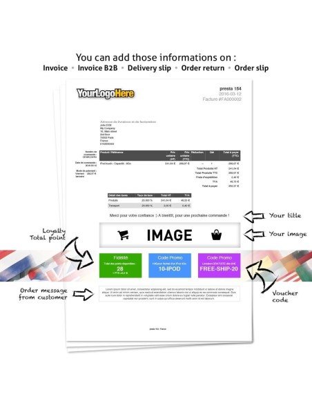 Plus d'infos sur les factures