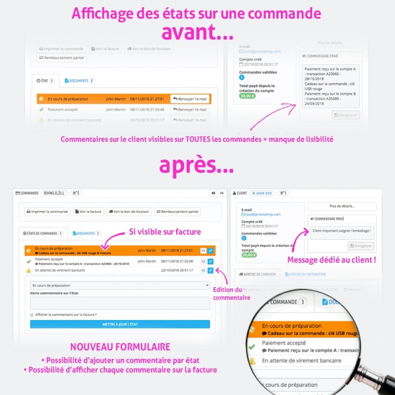 Commentaires sur les statuts