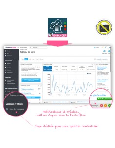 Module Rappels, tâches, messages internes depuis le... 2