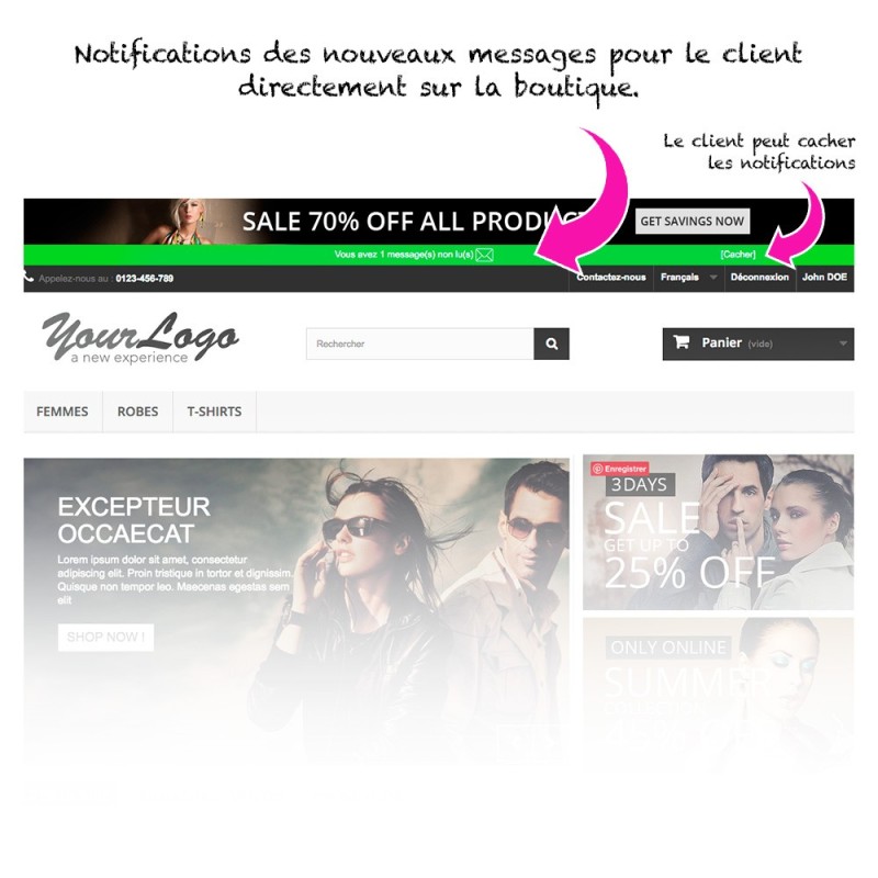 SAV et discussions en front